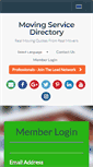 Mobile Screenshot of movingservicesdirectory.com
